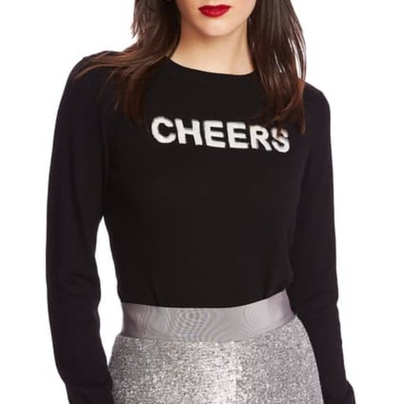 Court Rowe Sequin Cheers Sweater 